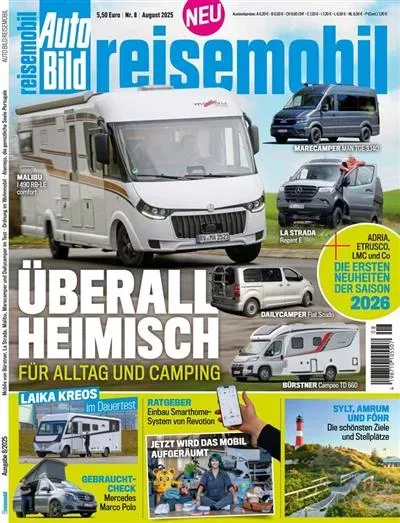 Auto Bild Reisemobil (Tysk)