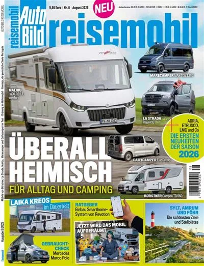 Auto Bild Reisemobil (Tysk)