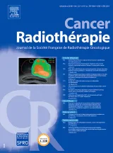 Cancer / radiothérapie (Fransk) 1