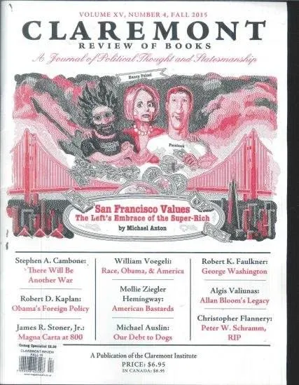 Claremont Review of Books Magazine 1