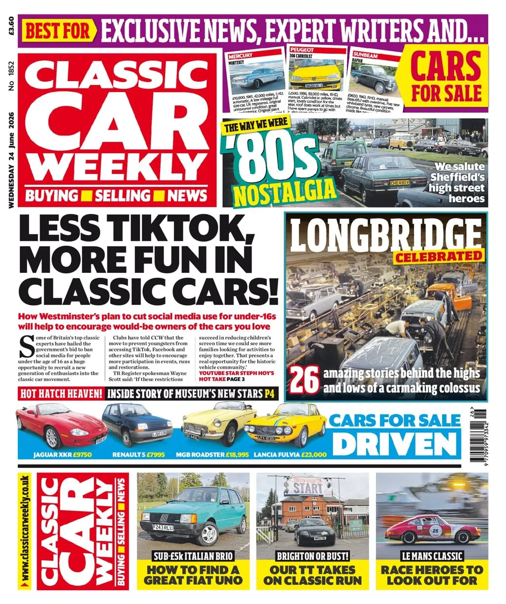 Classic Car Weekly Magazine