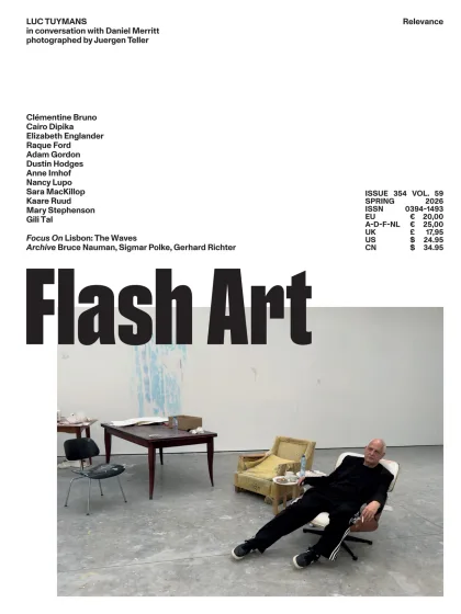 Flash Art International Magazine (Engelsk)