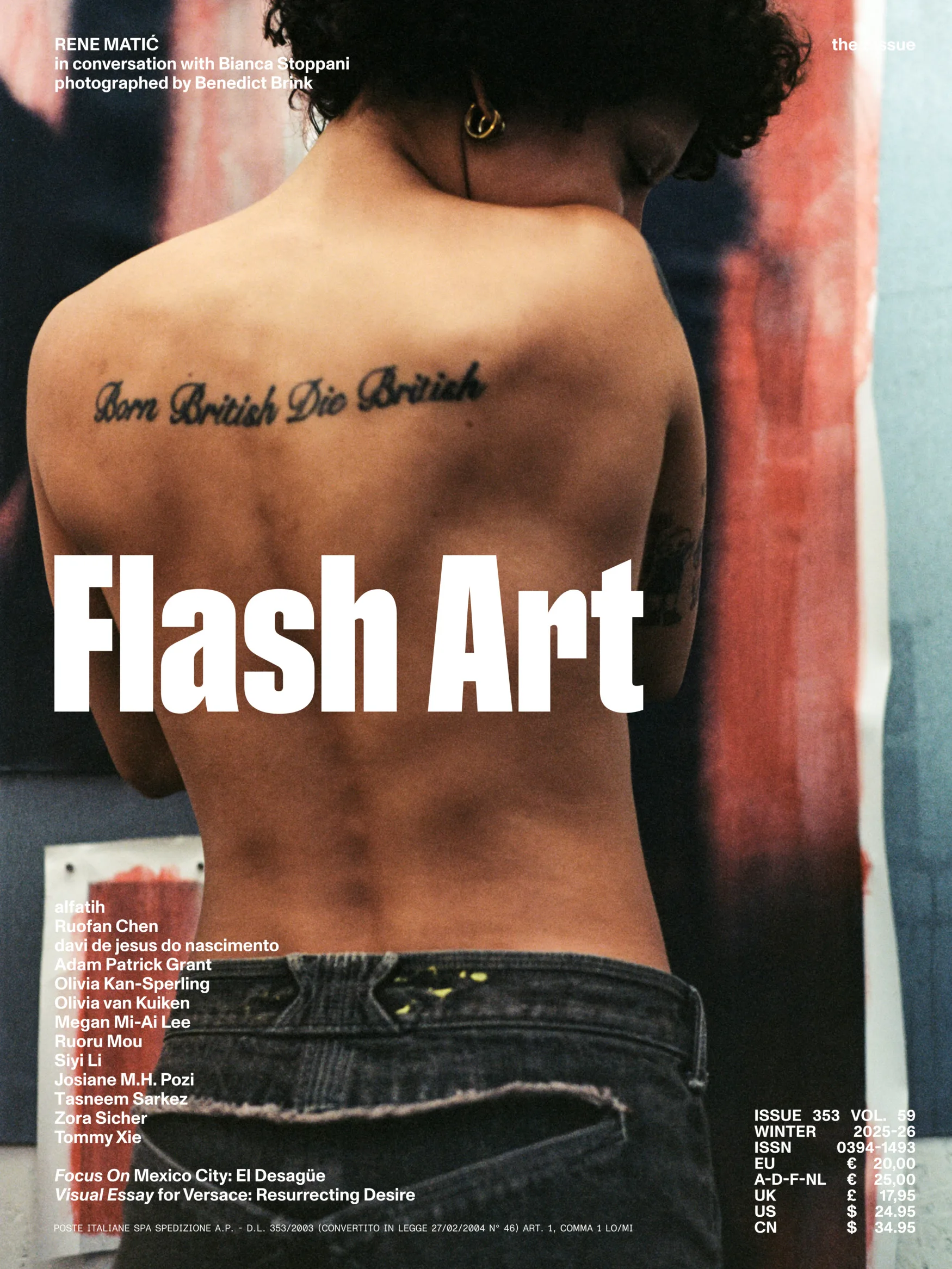 Flash Art International Magazine (Engelsk)