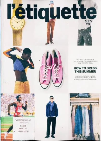 L'Etiquette Men (Engelsk udgave) Magazine