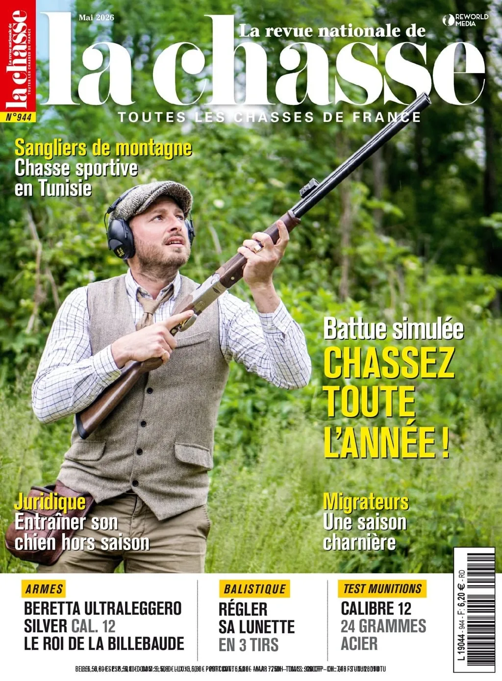 La Revue Nationale de La Chasse (Fransk)