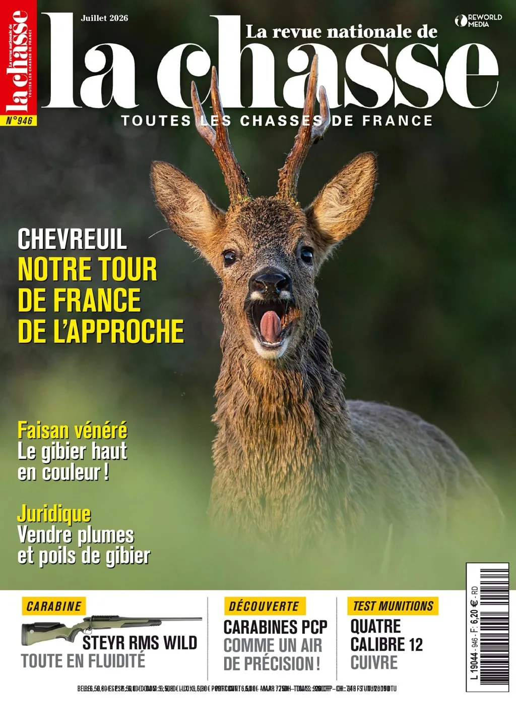 La Revue Nationale de La Chasse (Fransk)