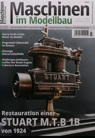 Maschinen im Modellbau (Tysk)