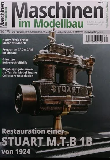 Maschinen im Modellbau (Tysk)