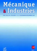 Mécanique et industries (Fransk) 1