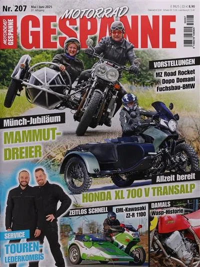 Motorrad Gespanne (Tysk)
