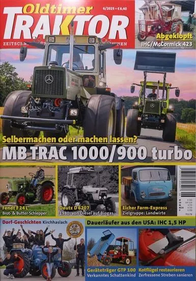 Oldtimer Traktor (Tysk)