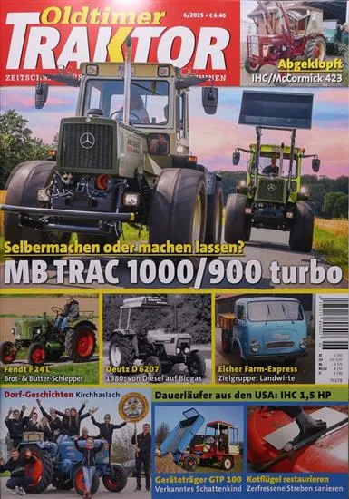 Oldtimer Traktor (Tysk)