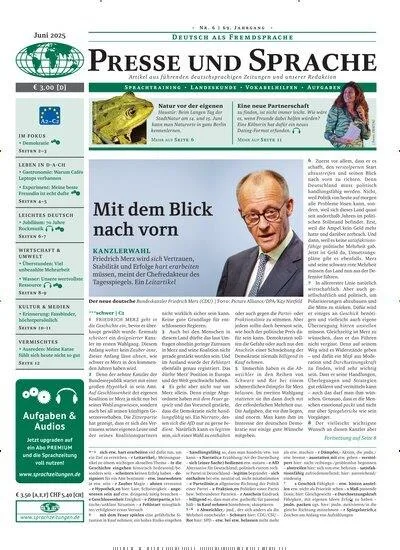 Presse und Sprache (Tysk)
