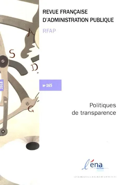 Revue d' Administration Publique (Fransk)