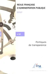 Revue d' Administration Publique (Fransk) 1