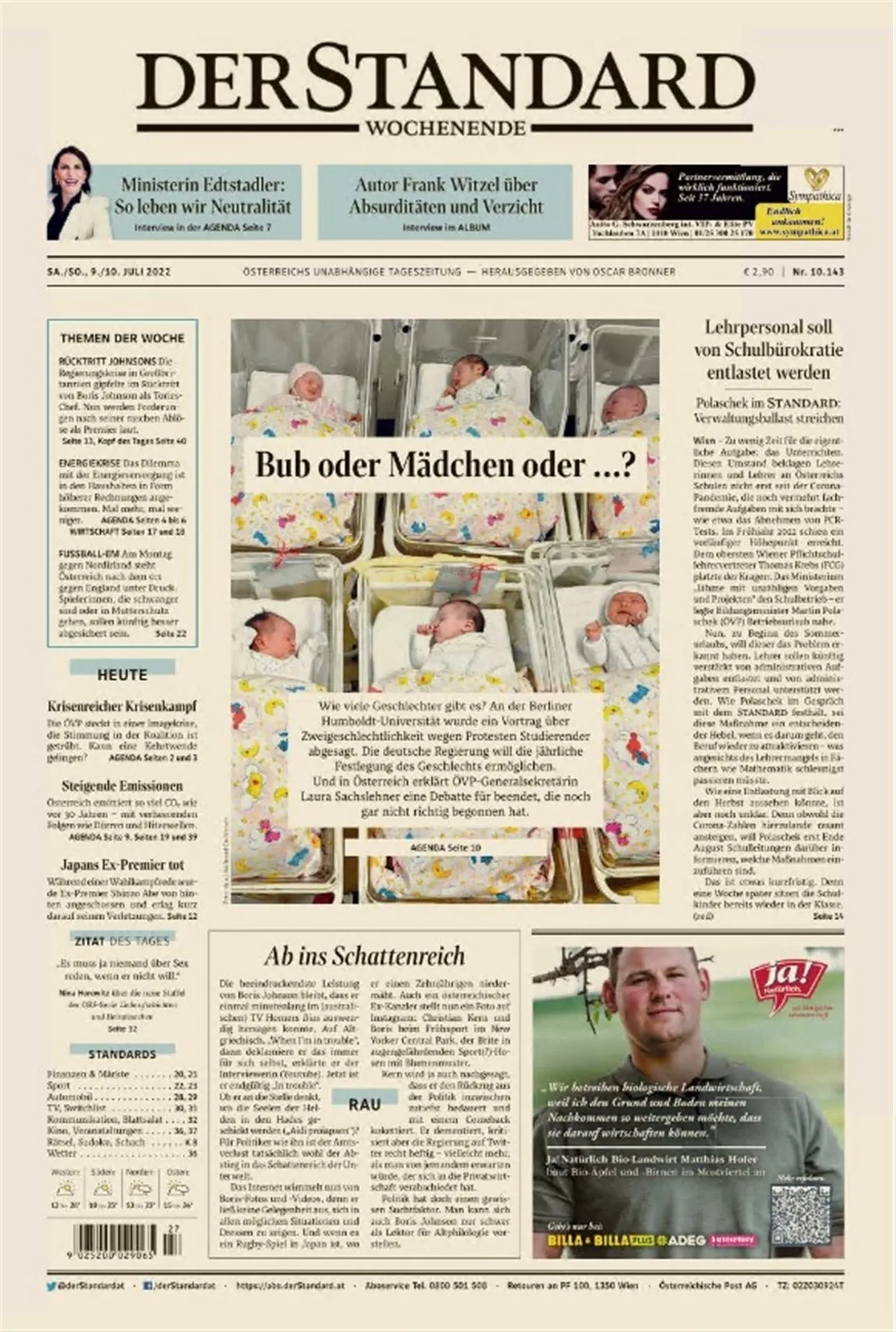 Standard Samstag (Tysk)