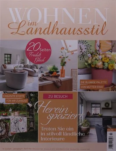 Wohnen im Landhausstil (Tysk)